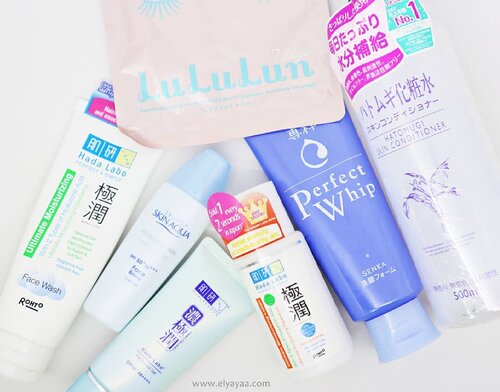 Have you read my latest blog post about my favorite Japanese Skincare?
Read the full description of my favorite Japanese skincare in www.elyayaa.com
.
.
.
.
.
.
.
.
.
.
.
#clozetteid #clozetter #slaytheflatlays #japaneseskincare #abcommunity #hadalabo #lululun #skinaqua #hatomugi #flatlay #skincareroutine #skincare