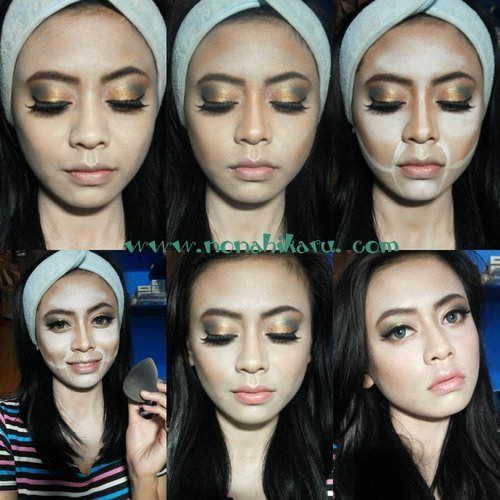Contouring makeup ^^