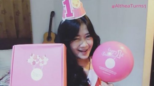 Yayy! It's sooooo PINK! 
Happy first Birthday, @altheakorea #altheaturns1 🎉🎊🎂🍰
Yes, althea's celebrating its birthday on 20th July! And me on 29th July 😁
Thank you so much for the birthday present 😍😘 Hey, you can join the birthday celebration on 20th - 31st July, girls! 👭 
Free Goodies for first 1,500 shoppers
Birthday Giveaway. Pick 3 Top Sellers for 100% REBATE!
#AltheaTurns1 Instagram Contest
- Got your Althea party kit? 
Wish althea a happy birthday with #altheaturns1 and stand a chance to win amazing prizes!
- Prizes total worth KRW10,000,000 to be won.
- Contest starts from 20th July - 15th August, 2016. 
Check www.althea.kr or id.althea.kr 😊
Lets party! 🎉 
#altheaid
#altheakorea #birthday #happybirthday #present #giveaway #pink #parcel #beauty #onlineshop #onlineshopping #beautyproduct #beautyblogger #fashion #lifestyle #shoutout #clozetteambassador #clozetteID @clozetteid