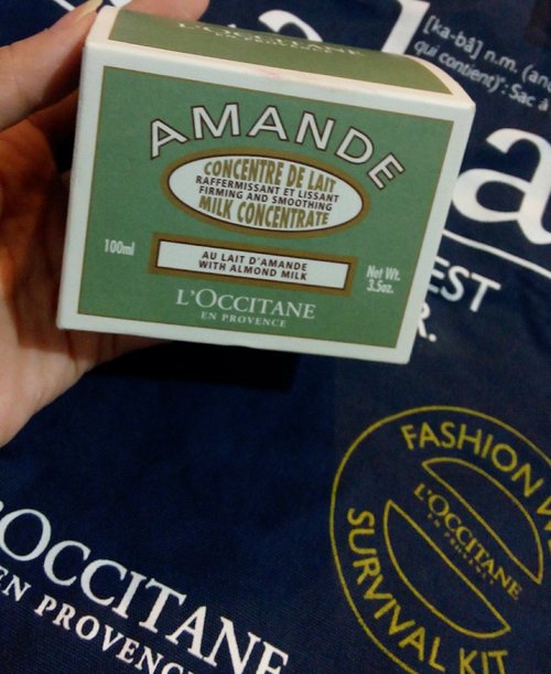 L'Occitane Firming and smoothing milk concentrate! New best friend :3