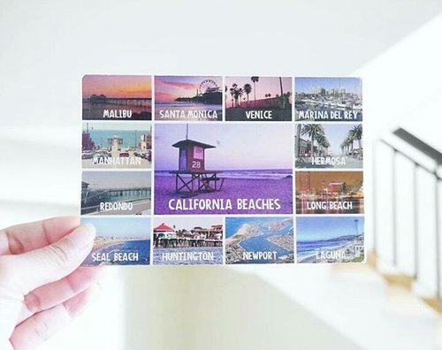"Oh, the places I'll go!" When I received a beautiful postcard from a friend in California today😍😍
Thank you so much, dearest Sabrina. That's the place I dream of 😘 I wish I can travel there someday 😍😍
You know what..there's something magical about postcard 😍
#postcard #California #unitedstates #America #usa #abroad #friend #travel #traveller #traveler #traveling #dream #wish #magic #clozetteid #clozetteambassador