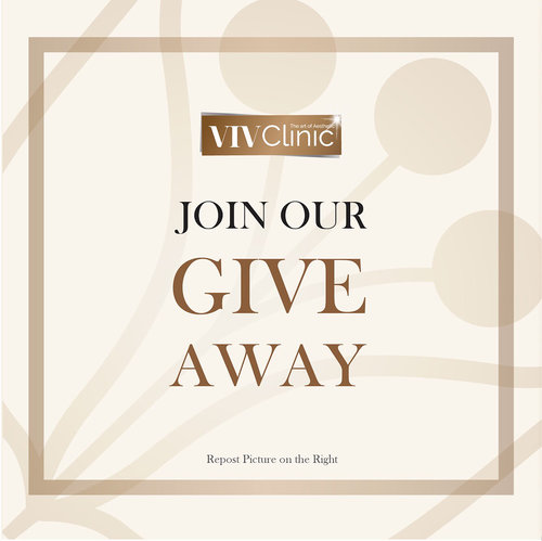 Wish me luck! 🙏🏻
Yuk ikutan giveawaynya @yu_nita88 @gaby_wiedyanata @cindyvitz @taniakristanty @z3ndylicious ❤️ semoga bs menang juga 😊
.
Viv Clinic Giveaway!
Repost this pic and win total prize IDR 2.000.000
How to join:
1. Follow @vivclinic
2. Repost with hashtag #vivclinicgiveaway
3. Tag 5 of your friends and @vivclinic
4. 5 winner: IDR 200.000 voucher each, 
5. 3 winner: Eyelash Extension
6. Repost till September 8th, and the winner will be announced on September 10th, 2018
7. Make sure you dont lock/private your instagram account. 
good luck!
.
#vivclinicgiveaway #kliniksby #vivclinic #vivclinicgiveaway #clozetteid