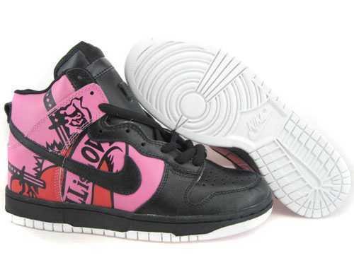 Men's Nike Dunk High Shoes Black/Pink/White RRK438,Dunk,Jordans For Sale,Jordans For Cheap,Nike Air Max Shoes,Cheap Jordan Shoes