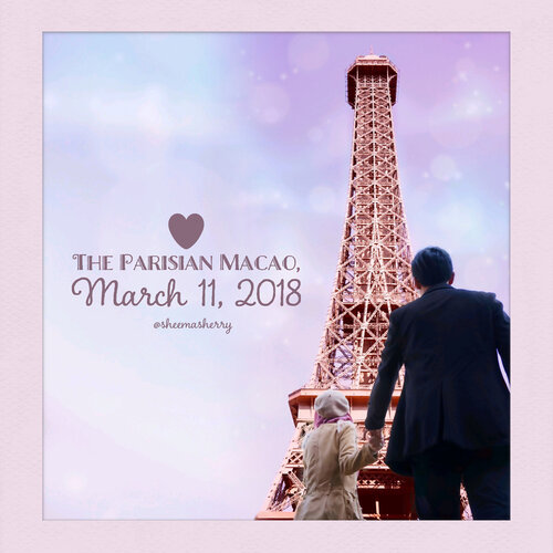 The Parisian Macao was opened in 2016, so it’s still quite new and still not as crowded as The Venetian Macao. It has a half-scale 525-foot Eiffel Tower as a landmark, in which people can take a lift to go to the top of it (we did too). There’s a free shuttle bus from Macao Ferry Terminal to go there, but have to pay HKD 100 to go to its Eiffel Tower area. Since it’s a large area consisting of Luxurious hotel, shopping area, and casino, we only walked around the shopping area since it’s a one-day-only visit. The design is well, parisian? I don’t know I don’t really understand, haha. But some caucassian people (not sure if they’re from Paris or not) were found in nice classic parisian costumes. Some of them just casually walking down the corridors, some of them dancing, and singing. Not many things to see or shop actually, but yeah it’s beautifully built and since it’s free to go there (unless you want to go experience the Eiffel Tower thing), I think it’s fine to stop by there if you visit Macao someday.
.
I’ll post photos of what I’ve seen from the 37th floor or its Eiffel tower later, in shaaallah. #TheParisianMacao