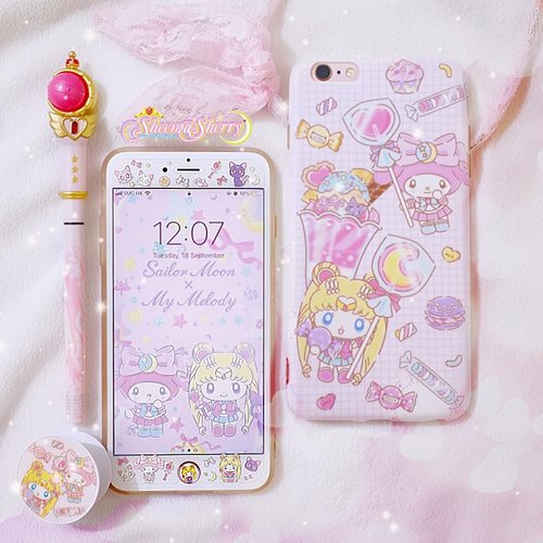Here’s my 2.5-year-old phone, currently covered in sailormoon x my melody unlicensed accessories 😭💖 (cry because they’re unlicensed but they’re so cute and practical)
.
I wish the next time I need to replace them, I’ll find some sailor moon official accessories that fit my phone and my style!
.
PS: I actually prefer sailormoon-ish aesthetic design, without really having the picture of sailor moon as a person in it. As for these ones, I just happened to find them as a set (case, screen protector, home button sticker, pop socket) in a thrift shop when I was really in need to replace my broken phone case & screen protector because I already saw scratches on my phone and couldn’t wait any longer😭
.
.
#sheemasherrysailormoon