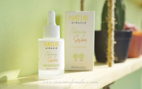 Review serum Cica lokal udah up yaa di blog aku! Aku ga nyangka juga sih bakal cocok sama serum Cica & Witch Hazel dari @backtonatur ini, efeknya lumayan bagus juga untuk kulit aku yang sensitif dan acne prone.Lengkapnya baca di blog ya, klik link di bio!#backtonatur #serumjerawat #supportlokal #naturmiraclecalmingserum #clozetteid