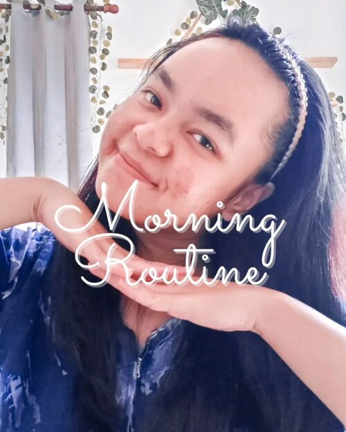 Good Morning!Anggep aja ini postingnya dari jam 7 lah ya hahahah maklum kan butuh waktu dikit buat edit 🤓Ini skincare routine aku dari beberapa hari lalu, sama aja pagi sama malam.Toner : @airnderm Ampoule + moisturizer : @somethincofficial Serum : @scarlett_whitening Ada yang pernah atau lagi pakai skincare ini juga? Share dong di komen 😆#morningroutine #skincarelokal #skincareroutine #clozetteid #tuesdaymood