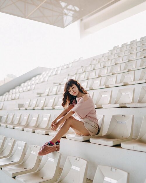 Dusty pink 🎀 finally unveiling my favorite shot at Jakarta’s hidden gem 💎 guess where it is? .
.
-
Top @marienfrisco 
Shorts @pomelofashion #trypomelo
Shoes @melissashoes_id #melissagirlsclub #melissashoesid
Socks @cottononid .
.
Find @melissashoes_id & @pomelofashion on @zaloraid #zalorastyleedit ! Get additional 15% off with MY CODE ZALORAXSTEVIE 🎉🎉🎉 #zaloraid .
.
.
. .
.
.
.
.
#whatiwore #elegant #chic #fashionistas #feminine #steviewears #lotd #bloggerstyle #fashion #wiwt #lookoftheday #styleinspo #instastyle #ootd #explore #streetwear #fashionblogger #fashionpeople #sonyforher #style #outfit #stylist #clozetteid