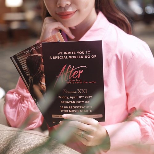 Just finished watching the newly premiered After Movie 🎥🍿 not just your average teenage romance but this movie has so much more to say about the words eight letters ❤️ !! When love is a game you’ll have to learn to play it right. Catch it on your favorite cinemas starting from 19 April 2019 .....#Aftermovie #Aftermovieindonesia #absolutenewyorkid #absolutenewyork #ClozetteID @clozetteid