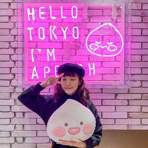 🌸🎌 archive 2019 
.
.
.
.
.
#exploretocreate #style #apeach #tokyo #throwback #holiday #japan #clozetteid #kakaofriends