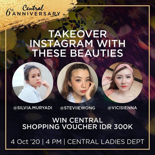 Tomorrow it is 📺!! We’ll be taking you on a live fun shopping spree at @centralstoreid , don’t forget to join us at 4pm and win yourself some shopping vouchers 🥰❤️ #excited can’t wait to see you guys tomorrow. .....#giveaway #shopping #central #style #liveshopping #fashion #exploretocreate #clozetteid