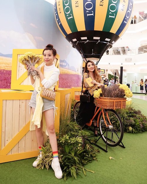 Taking you back to the @loccitane_id #Sensorialjourneyid 💛💫🌼 Special thanks to this ever bubbly, energetic and dedicated lady for coming all the way! #grateful that our paths crossed 🥰 ......#collabwithstevie #style #ootd #whatiwear #steviewears #exploretocreate #clozetteid #loccitane #fashion #beauty #skincare #selflove #friends