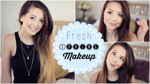 Fresh, Spring Makeup Tutorial | Zoella
