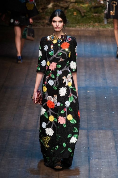 Dolce & Gabbana AW14, Milan Fashion Week | Fashion Pictures | Marie Claire