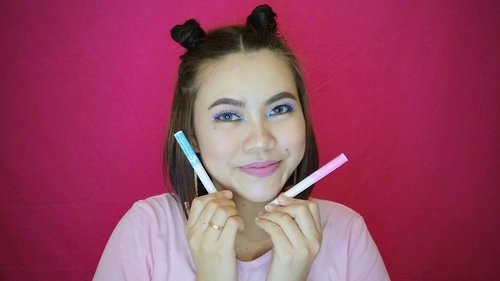 Pastel color + glitter = perfectionI'm using @absolutenewyork_id cotton candy liner 😍#ANYxClozetteIDReview#absolutenewyorkid#makeupunited#clozetteid #clozetteidreview