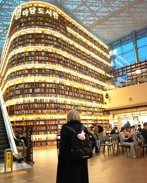 📕Ketika Perpustakaan berada di dalam Mall. Hanya di Starfield Library - COEX Mall  #clozetteid