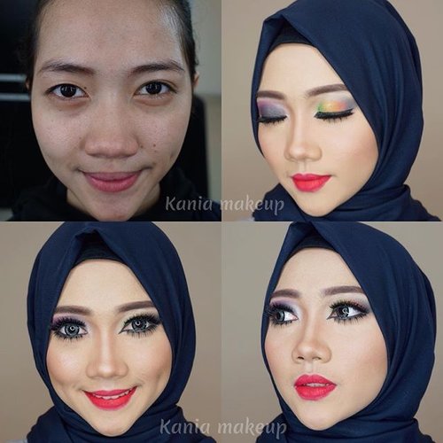 Day 2. I learned 2 eyemakeup techniques & this is without eyebrow trimming as requested by my model.#makeup #beauty #motd #mua #clozetteid #muajakarta #muatangerang #makeupartist #makeupartisjakarta #potd #eyemakeup #eotd #sanggar_liza #fitriliza