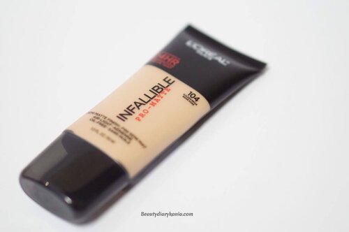 Good morning...
Aku ada review @lorealmakeup Infallible Pro-Matte apa siy yang bikin aku gak nyesel beli produk ini dan apakah dengan hasil matte nya ini akan terlihat kering di kulit? Let's check this out 
http://www.beautydiarykania.com/2016/04/review-loreal-infallible-shade-104.html

#loreal #lorealinfallible #makeup #foundation #potd #bestoftheday #beauty #blogger #beautyblogger #beautybloggerid #clozetteid #instadaily #indonesiablogger #indonesianbeautyblogger #indonesianfemalebloggers #review