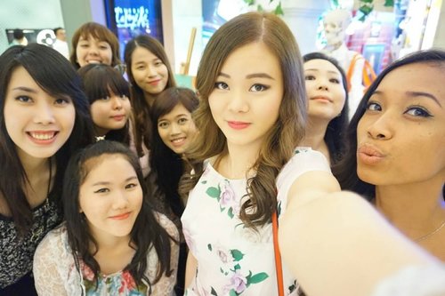 Beauty bloggers ruauh foto selfie hahaha