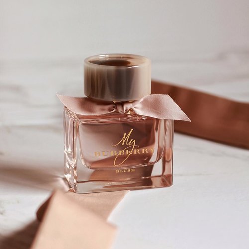 This is my kind of everyday scent 🌹 My Burberry Blush by @burberry smells just like the first morning when sunshine hits the flowers in the garden. The fragrance is refreshed with citruses lemon, a sweet fruity scent of a glazed pomegranate, and crispy green apples. Rose petals take the main notes, along with jasmine and wisteria flowers.#burberry #myburberryblush #bloggermafiaxburberry