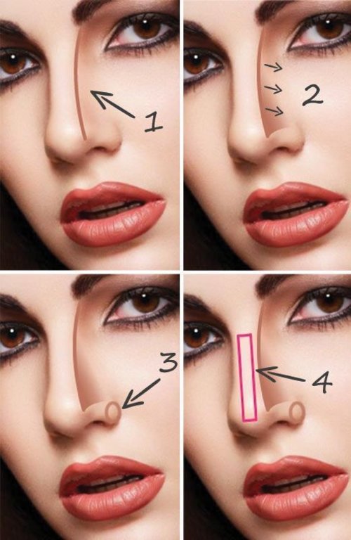 how to contour your nose
