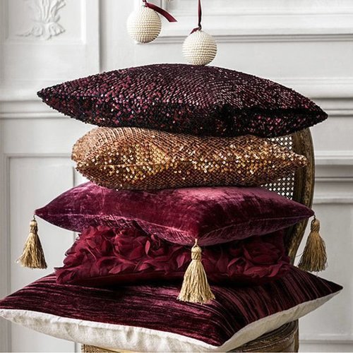glam cushions
