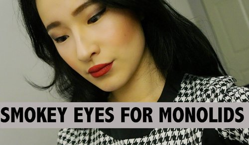 Birthday Look: Monolid Bold Smokey Eyes// How to Contour & Highlight for Asian Features - YouTube
