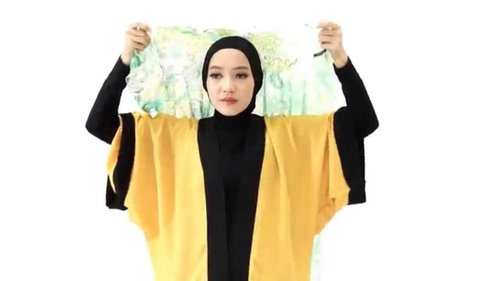 Tutorial Hijab Pashmina Chiffon Drappery Modern - YouTube