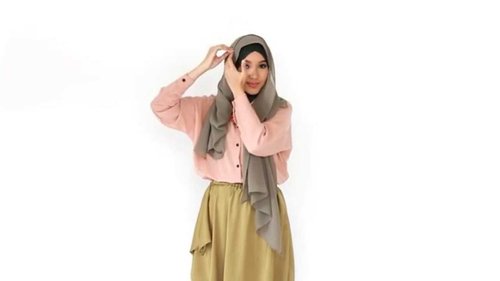 Tutorial Hijab Browny Menutup Dada - YouTube