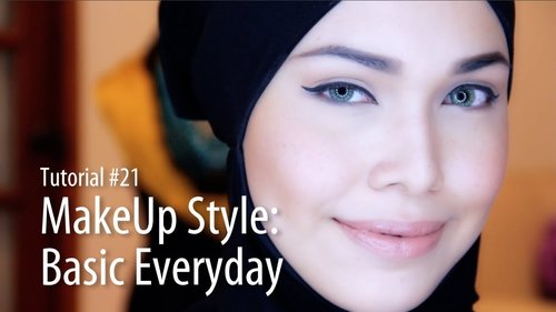 [Adlina Anis] Make Up Tutorial 01 | The Basic Everyday - YouTube#HijabMakeup