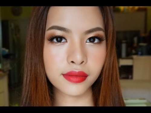 Chinese New Year Inspired Makeup Tutorial (queenvxx) - YouTube #makeup tutorial