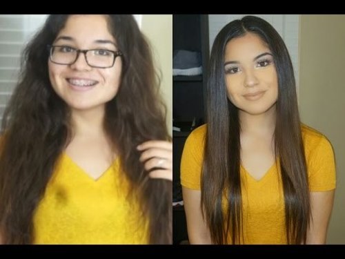 Before and After Makeup & Hair Transformation - YouTube