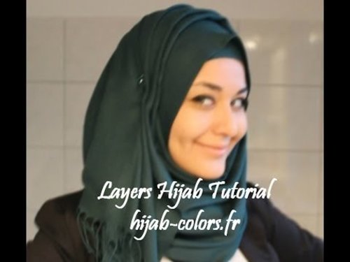 HIjab Tutorial untuk berwajah bulat#HijabTutorialRoundFace |Layers Hijab Tutorial (hijab-colors.fr) - YouTube|