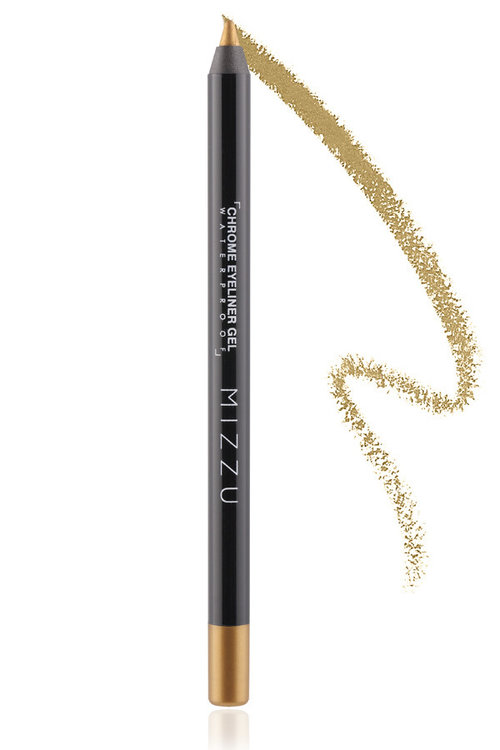 Chrome Eyeliner Gel-Sparkling Gold| Creamy | Soft | Waterproof |Long lasting |Can be used for eyeshadow or just to add inner eyeline |