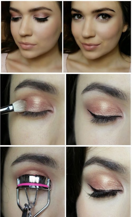 rose gold eyeshadow