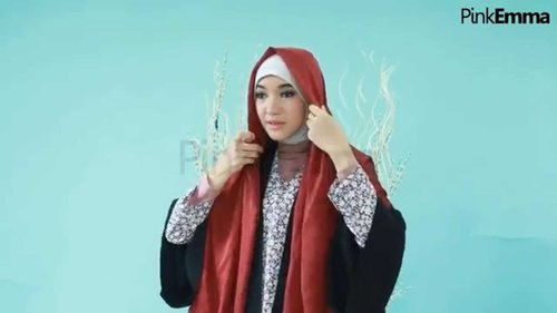 Tutorial Hijab Pashmina Syari Untuk Daily Look - YouTube