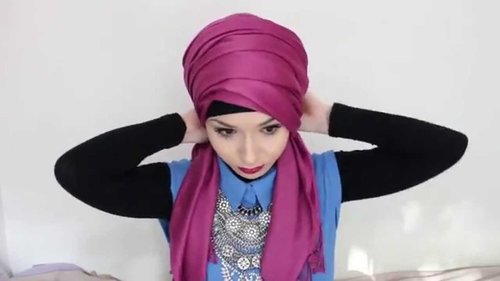 Hijab Tutorial l Turban - YouTube