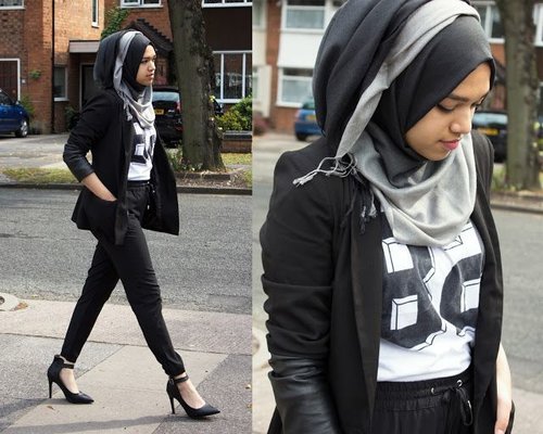 after work |#HijabStyleOvalFaceINSPIRATION