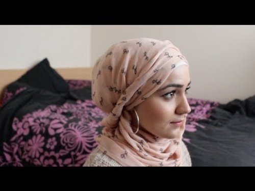 Twisty Eid Hijab Tutorial - YouTube