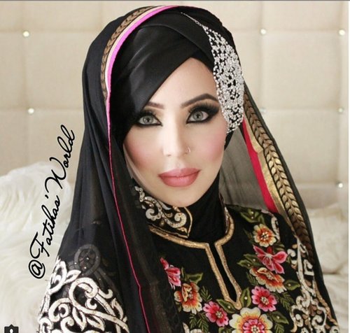 Engagement/Bridal/Eid Arab Makeup Tutorial & Outfit |fatihasworld - YouTube