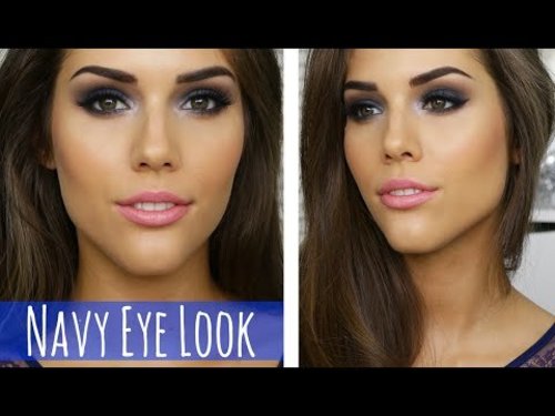 BLUE SMOKEY EYE MAKEUP TUTORIAL | Prom, Party, Clubbing or Special Event Makeup - YouTube #makeup tutorial