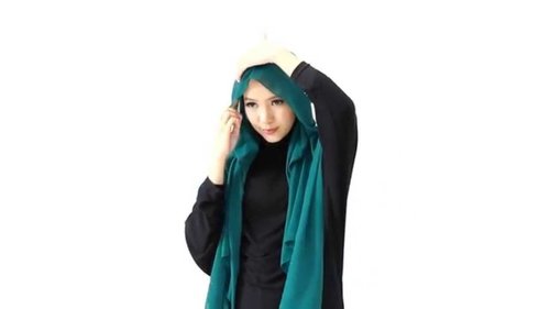 Tutorial Hijab Drappery Untuk Semi Formal - YouTube