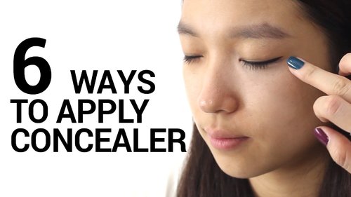 How to apply concealer for flawless makeup. - YouTube