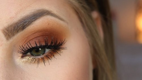 Burnt Orange Eyes | MAKEUP TUTORIAL - YouTube #makeup tutorial