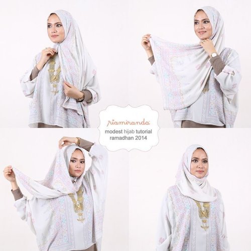hijab tutorials: ria miranda