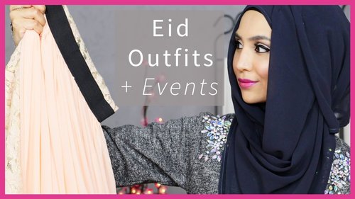 EID OUTFITS + UK EVENTS! | Amena - YouTube