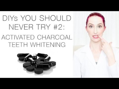 DIY recipes you should NEVER try #2: Charcoal teeth whitening - YouTube