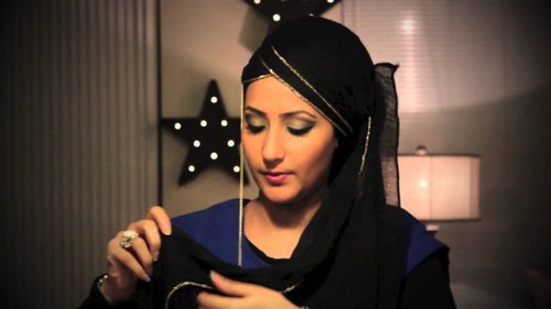 Party Style Hijab Tutorial - YouTube