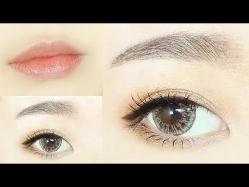 How To â¢ May 2015 Eye and Lips Make Routine - YouTube