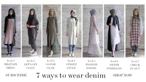 7 Ways to Wear Denim - YouTube